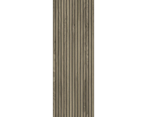 Träpanel med lamellstruktur för väggdekoration