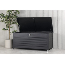 Öppen förvaringslåda för utomhusbruk med hjul