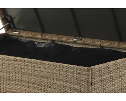 Öppen förvaringslåda i rotting