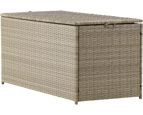 Förvaringslåda med lock av rotting