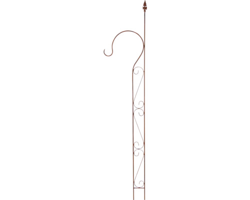 Dekorativ växtupphängare av metall för utomhusbruk