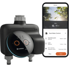 Gardena Smart Water Control med smartphone-app för trädgårdsbevattning