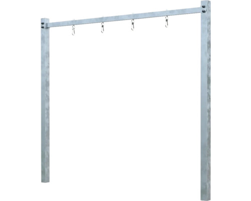 Gungställning PLUS exkl. gungsitsar Metallställning med krokar för upphängning