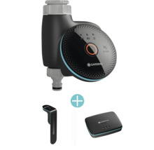 Gardena Smart Water Control Set med sensor och gateway för automatisk trädgårdsbevattning