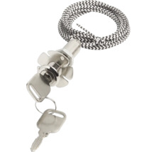 Extra fönstersäkring med nyckel och kabel