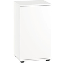 Vitt underskåp med dörr för badrum