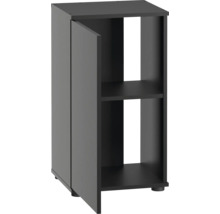 Badrumsskåp med dörr och öppet fack