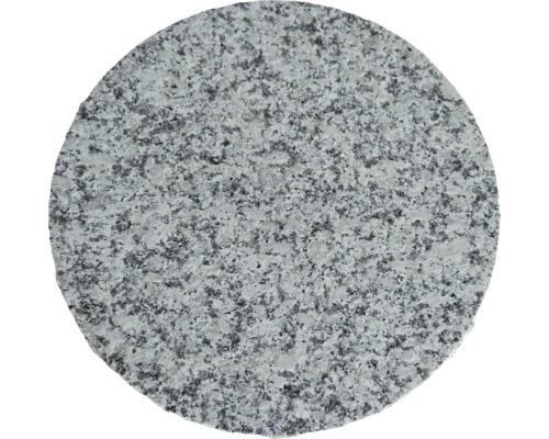 Rund granitplatta