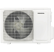 Luftkonditionering utomhusenhet med Innova-logotyp