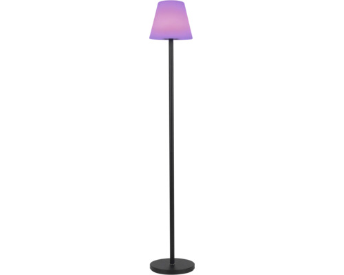 Golvlampa med lampskärm