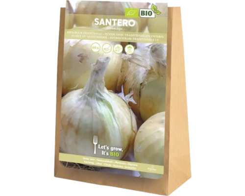 Santero lökset, certifierat ekologiska, förpackning med 60 stycken