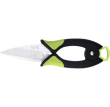 Trädgårdssax med blad av rostfritt stål och plasthandtag