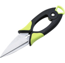 Sax med blad för att klippa och trimma trädgårdsväxter