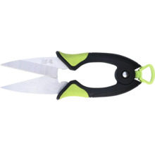 Trädgårdssax med stålblad och plasthandtag