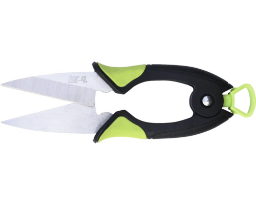 Trädgårdssax med stålblad och plasthandtag