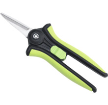 Trädgårdssax med stålskär och plasthandtag