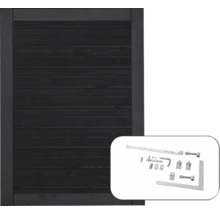 Trägrind med beslagsats