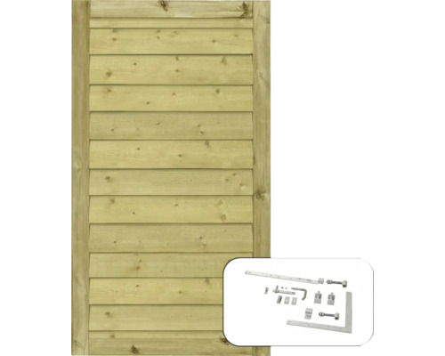 Trägrind med beslag