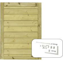 Trägrind med beslag