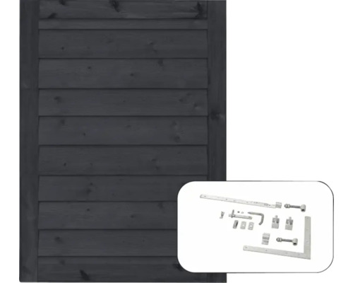 Trägrind med beslagsats