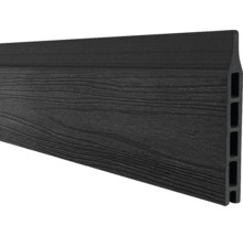 Terrasskant av plast med träutseende