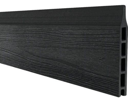 Trädäck av plast med trästruktur