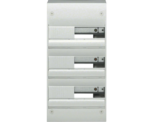 Elektrisk kopplingsskåp med flera rader för säkringar