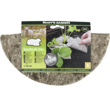 Gödselfrisbee av fårull med en diameter på 25 centimeter