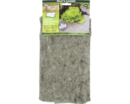 Marys Garden vattenhållande dynor av fårull, 100 centimeter gånger 30 centimeter