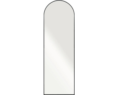 Helkroppsspegel med rundad överdel och smal ram