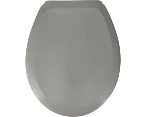 Grå toalettstol uppifrån