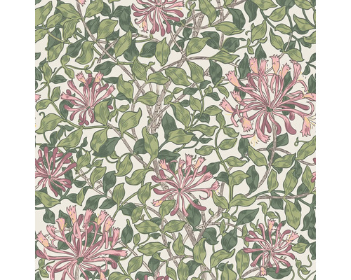 Tapet med kaprifolmotiv