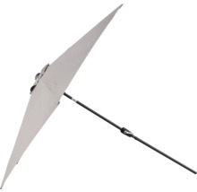 Rektangulärt hängparasoll med vev