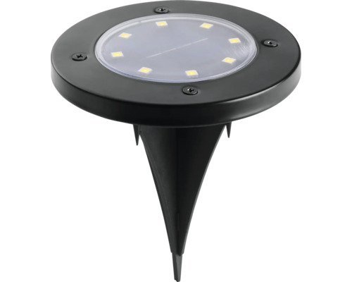 Solarlampa med markspjut för trädgårdsbelysning