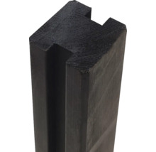 Trästolpe med not och fjäder för utomhusbruk