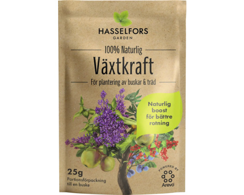 HasselFors Garden Växtkraft för plantering av buskar och träd, 25g förpackning