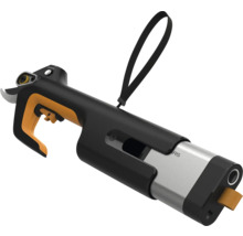 Batteridriven trädgårdssax med handledsrem