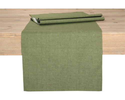 Bordslöpare av tyg på träbord