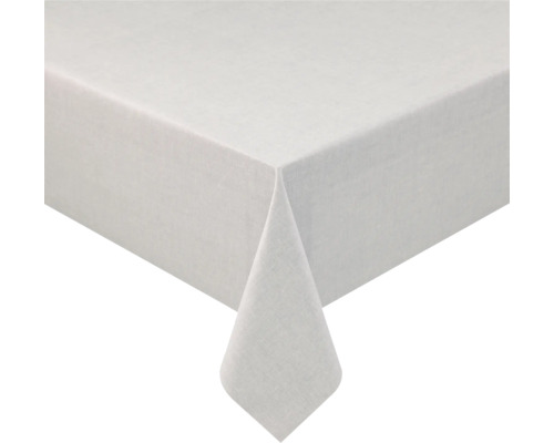Vit bordsduk i tyg