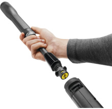 Högtryckstvättlans ansluts