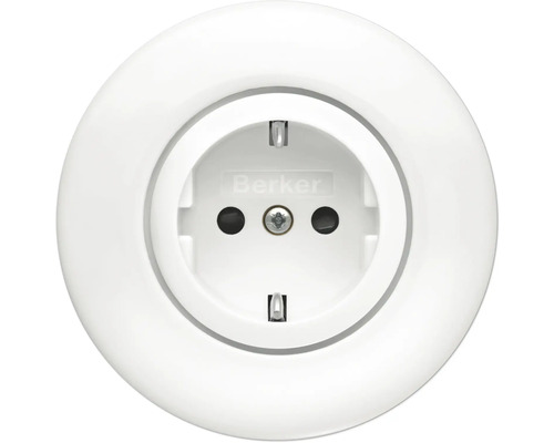 Berker uttag med rund täckning