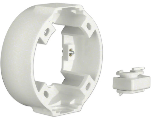 Installationsenhet för ihåliga vägguttag och tillbehör