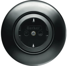 Berker uttag med runt lock