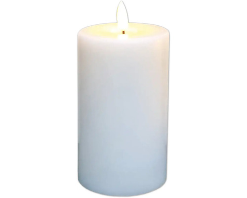 Vaxljus LED Ø7,5x12,5cm Dekorativt LED-ljus för inomhusbruk