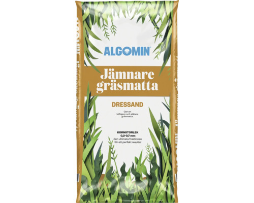 Algomin Dresssand för en jämn gräsmatta i säck
