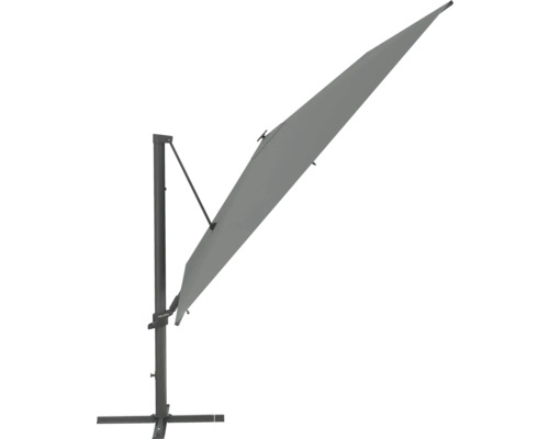 Frisvävande parasoll med bas för utomhusbruk