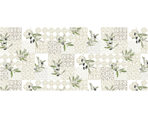Kakelmönster med olivkvistar