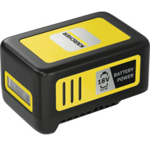 Kärcher Battery Power batteri med 18 volt och 5 amperetimmar kapacitet inklusive LCD display för laddningsindikering.