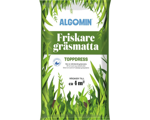 Algomin Topdress gräsmattegödsel för cirka fyra kvadratmeter