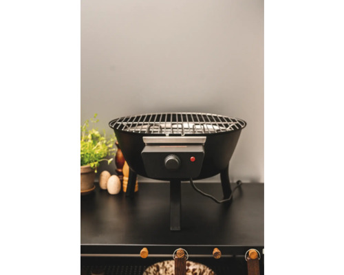 Elektrisk grill för utomhusbruk med grillgaller